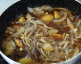 ❀仙台麩ときのこと白滝のすき焼き風❀作り方3写真