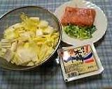鶏肉と豆腐と白菜の重ね煮作り方1写真