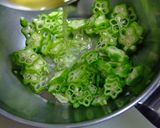 わさびの効いたオクラ帆立作り方6写真