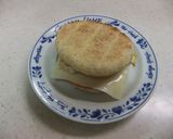 ◇わざとツブした目玉焼きのトースト◇作り方7写真