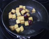 キャラ弁おかず　ひとくち大学いも作り方3写真