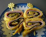 お弁当にも☆クルクル卵焼き☆作り方5写真