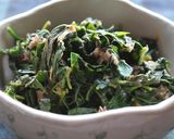 夏野菜＊モロヘイヤのおかか和え作り方3写真