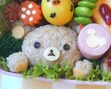 キャラ弁 リラックマ作り方3写真