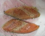 鮭のソテー　和風バターきのこソース作り方1写真