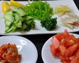 ピビン麺をそうめんで作り方1写真