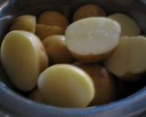 新じゃがの煮ころがし~田舎風~作り方1写真