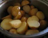 新じゃがの煮ころがし~田舎風~作り方2写真