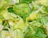 春キャベツの大蒜オイスター炒め🥬作り方2写真
