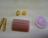 魚肉ソーセージで！かたつむり☆作り方1写真