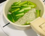 小松菜と牛肉の和物作り方1写真