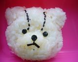 ＊キャラ弁＊クマの学校作り方4写真