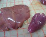 鳥のもつ煮作り方1写真