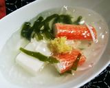 豆腐とカニカマの寒天よせ作り方7写真