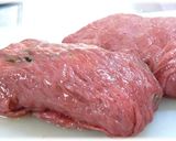 牛薄切り肉とズッキーニのミルフィーユ。作り方3写真