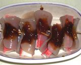 カニかまのこんにゃく巻き作り方4写真