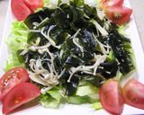 長野野菜ときのこの 和風ピンしゃぶサラダ作り方3写真