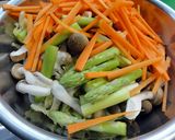 豚バラ野菜炒め作り方4写真