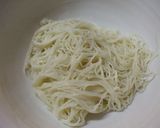 アジアン屋台風　香ばし鶏団子の甘酢麺作り方13写真