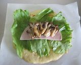 レタスときのこの米粉クレープ作り方6写真