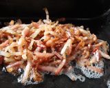 納豆 de オムレツ(日曜の朝ごはん)作り方2写真