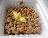 納豆 de オムレツ(日曜の朝ごはん)作り方3写真