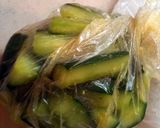 納豆のタレ漬きゅうり作り方2写真