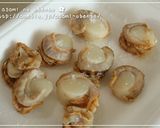 お弁当おかず☆ベビー帆立の照り焼串作り方1写真