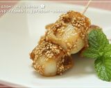お弁当おかず☆ベビー帆立の照り焼串作り方9写真