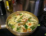 トマトとレタスの中華スープ♫作り方3写真