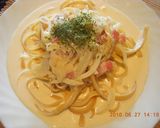 ランチにお気軽クリームペンネ作り方8写真
