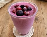 朝食ミックスベリー♡ヨーグルトスムージー作り方3写真