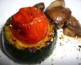 ズッキーニ＆ミニトマト焼くだけ作り方6写真