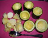 ズッキーニにチーズ詰めて焼くだけ作り方1写真