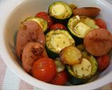 ズッキーニにチーズ詰めて焼くだけ作り方9写真