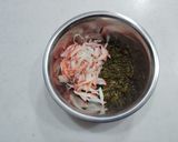めかぶとカニかま乗せ冷奴作り方1写真