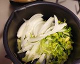 セロリと玉ねぎのお味噌汁作り方2写真