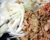 ほんだしが決め手！　簡単、和風ツナパスタ作り方2写真