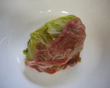 白菜と豚肉の重ね蒸し作り方3写真