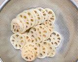 材料3つ❁⃘れんこんのツナねぎ挟み揚げ♬作り方2写真
