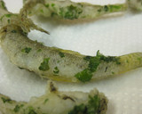 ハゼの磯辺揚げ　ハゼとアオサの天ぷら作り方8写真