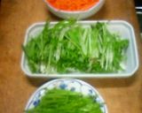 鮮やかカラフル冷そうめん（冷や麦）作り方1写真