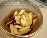 お弁当おかず☆スティック大学芋作り方2写真