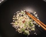 黒ごまたっぷ～り炒飯作り方2写真
