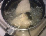 とり胸肉のアボカドアンチョビわさび和え作り方1写真