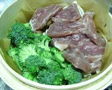 「料理のための清酒」で蒸し塩豚＆野菜作り方2写真
