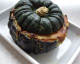 カボチャの丸ごとグラタン作り方9写真