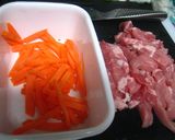 豚とレタスのシャキシャキ炒め♡作り方1写真