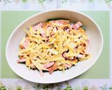 子供喜ぶ簡単夕飯トースターかぼちゃチーズ焼き副菜作り方5写真