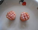 キャラ弁　簡単　ウインナー　ひまわり作り方2写真
